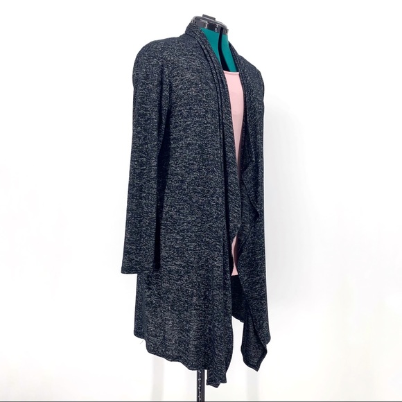 Prospect BLVD Duster Length Marled Cowl Neck Cardigan, Large - Picture 10 of 16